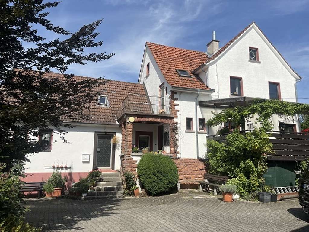 Immobilie in Büdingen - Zwei Wohnhäuser, Scheune & viel Platz - Hofensemble auf weitläufigem Grundstück. - Bild 1
