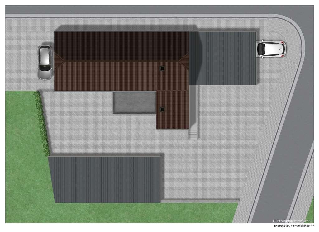 Immobilie in Maxsain - Freistehendes Einfamilienhaus mit Innenhof und Carport in zentraler Lage von Maxsain - Bild 1