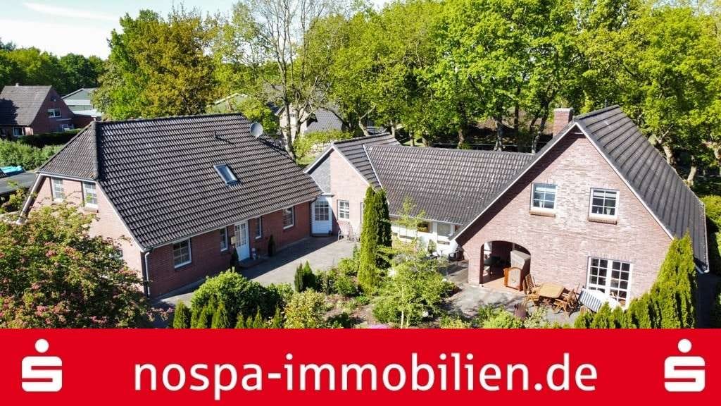 Immobilie in Ramstedt - Zwei verbundene Einfamilienhäuser, viele Perspektiven:Ihr Wohntraum in der Eider-Treene-Sorge Region - Bild 0