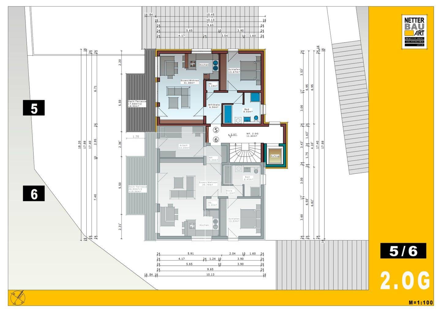 Immobilie in Solnhofen - Wohnung 5, 2. Obergeschoss - Bild 1