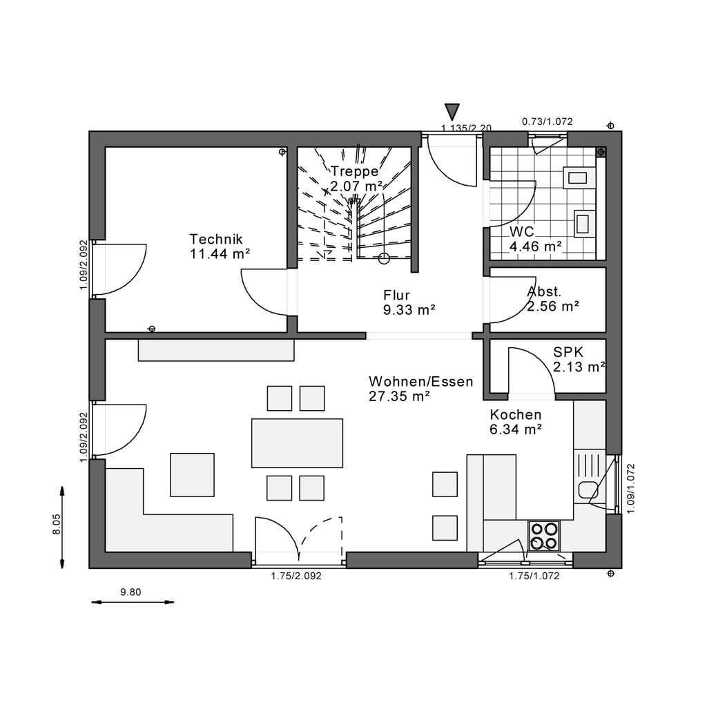 Immobilie in Surberg - Welcome home. Dein neues Einfamilienhaus in Surberg 🤍 - Bild 1