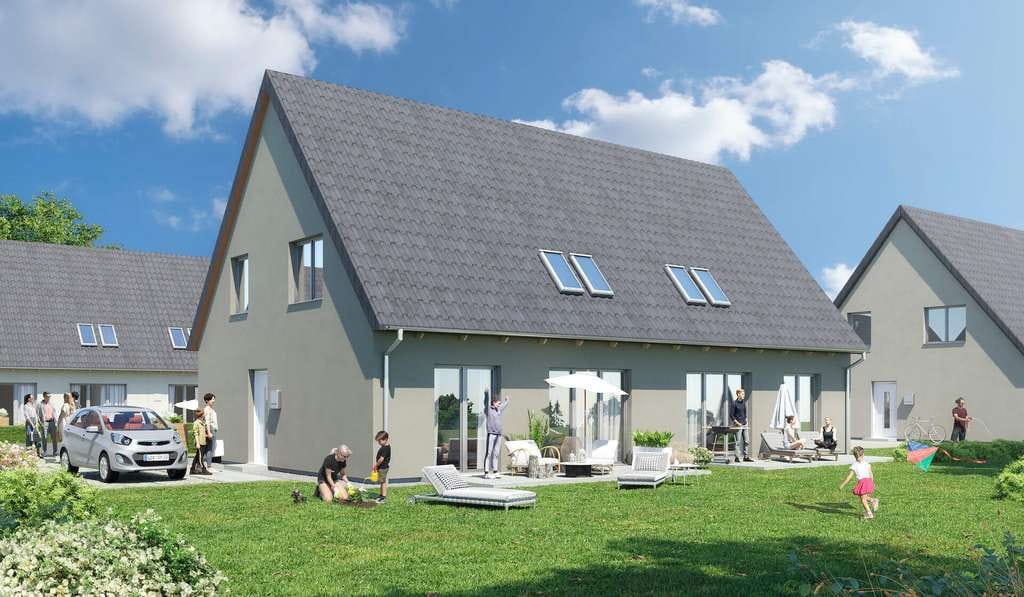 Immobilie in Müllrose - Doppelhaushälfte mit Terrasse und Garten am großen Müllroser See - Bild 0