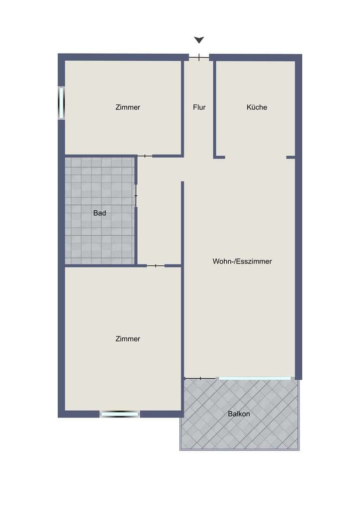 Immobilie in Bad Kreuznach - Wohnung mit, Aufzug und Balkon für Kapitalanleger - Bild 3
