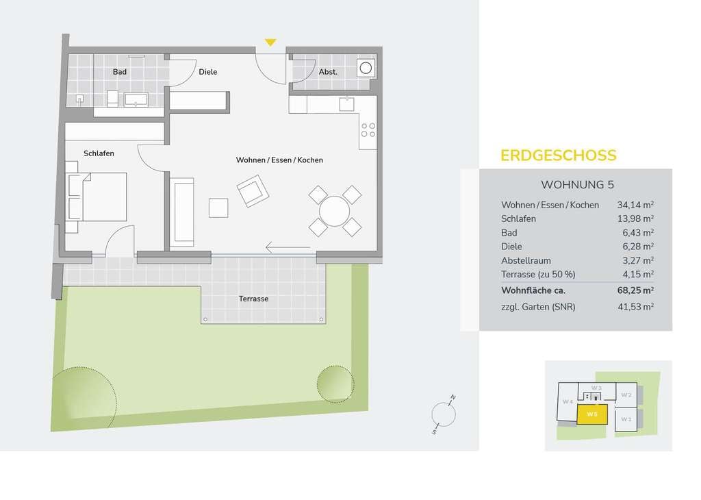 Immobilie in Ihringen - 2-Zimmer mit Gärtchen zum Wohlfühlen - Bild 4