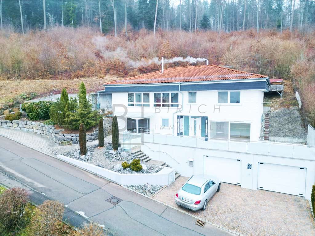 Immobilie in Schelklingen - Massiv gebautes Wohnhaus mit Einliegerwohnung, Kamin und Waldrandlage - Bild 0