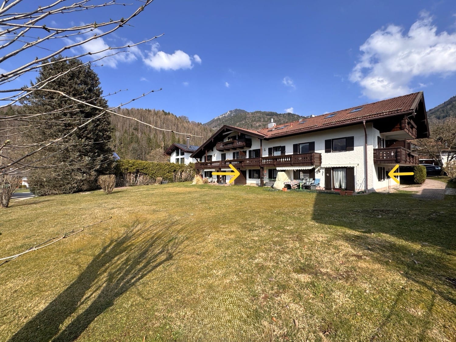 Immobilie in Unterwössen - Vermietete 3-Zi.-ETW mit großem Garten und Garage in stiller Bergblicklage - Bild 0