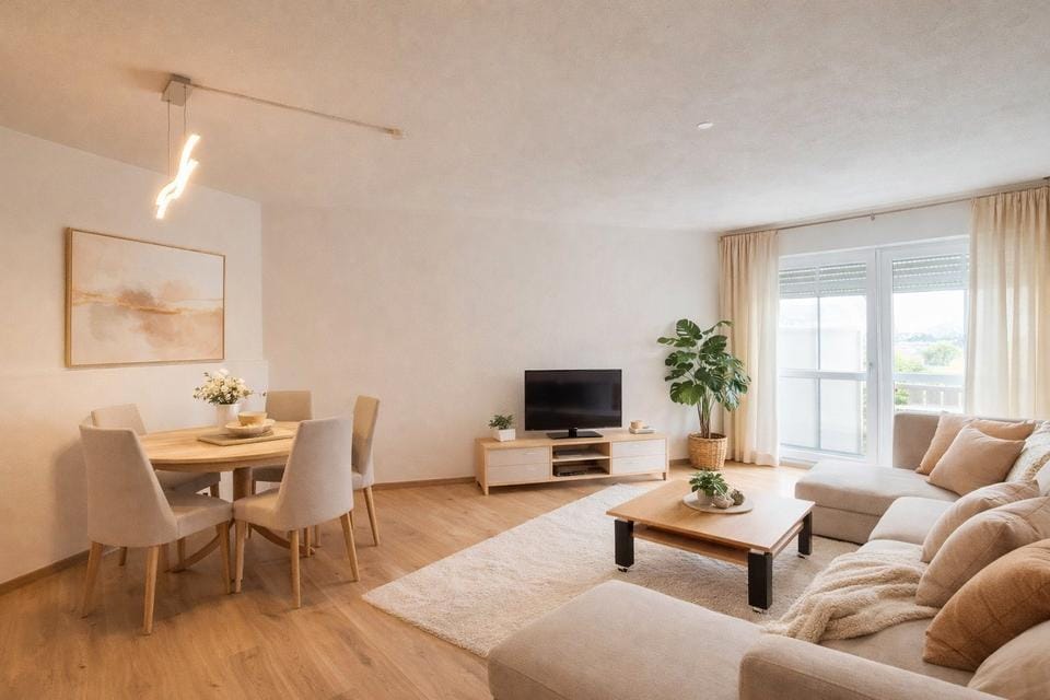 Immobilie in Obertraubling - Solide vermietet mit 4,4 % Bruttorendite: 3-Zimmer-Kapitalanlage mit Balkon und Einbauküche - Bild 0