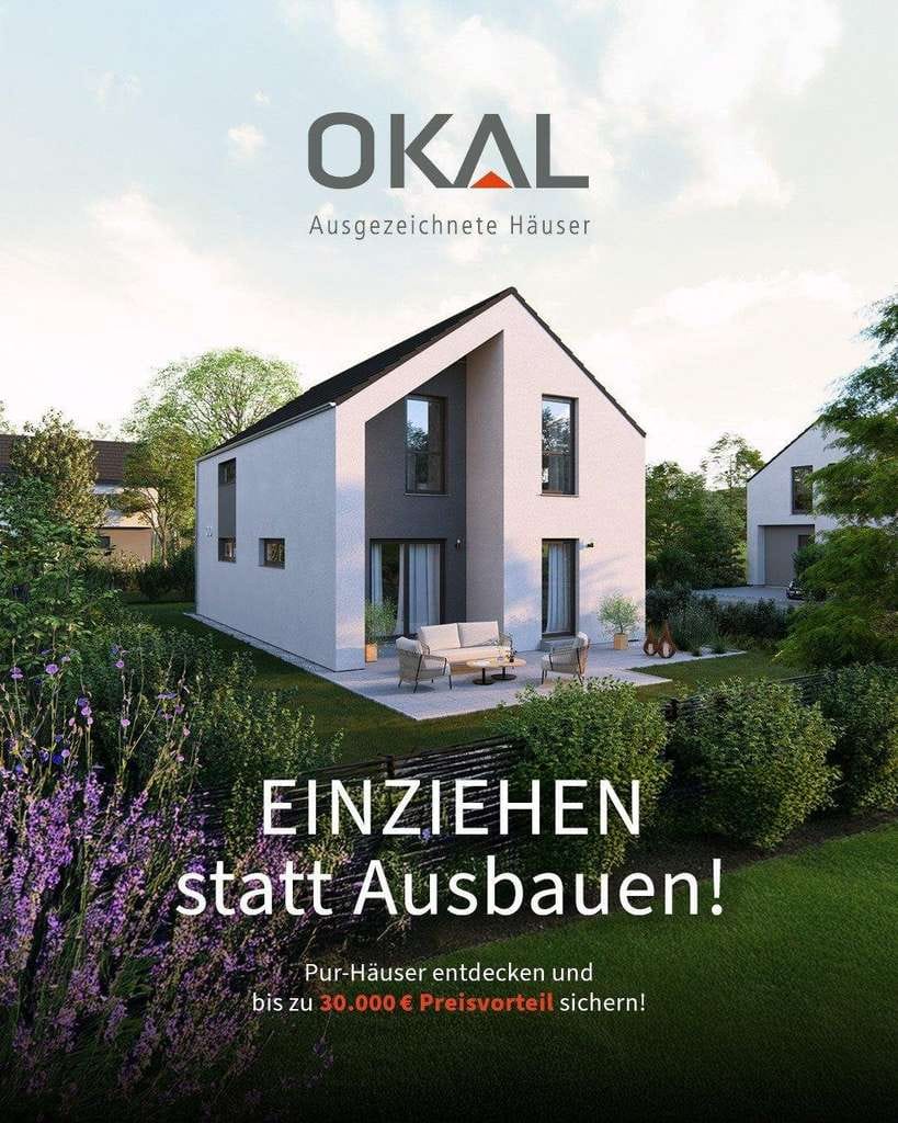 Immobilie in Schermbeck - Modern bauen mit OKAL - Jetzt Aktionshäuser aus der PUR-Serie sichern! - Bild 0