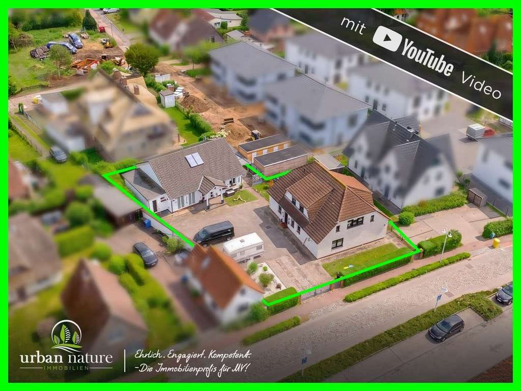 Immobilie in Zingst - Vier Wohneinheiten, zwei Häuser, ein Grundstück – außergewöhnliches Immobilienensemble in Zingst - Bild 0