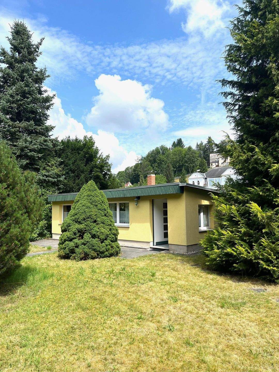 Immobilie in Dippoldiswalde - bezugsfertiger Bungalow auf Eigentumsland zentral in DW-Schmiedeberg - Bild 0
