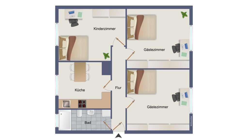 Immobilie in Fulda - Vermietete 3-Zimmer-Eigentumswohnung in Fulda – solide Kapitalanlage - Bild 3