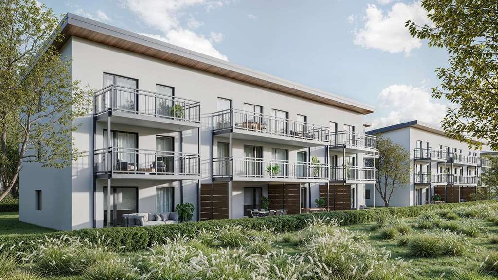 Immobilie in Mamming - *** 2-Zimmer-Wohnung im QNG-Neubau – mit sensationellem Garten, modern & förderfähig*** - Bild 0