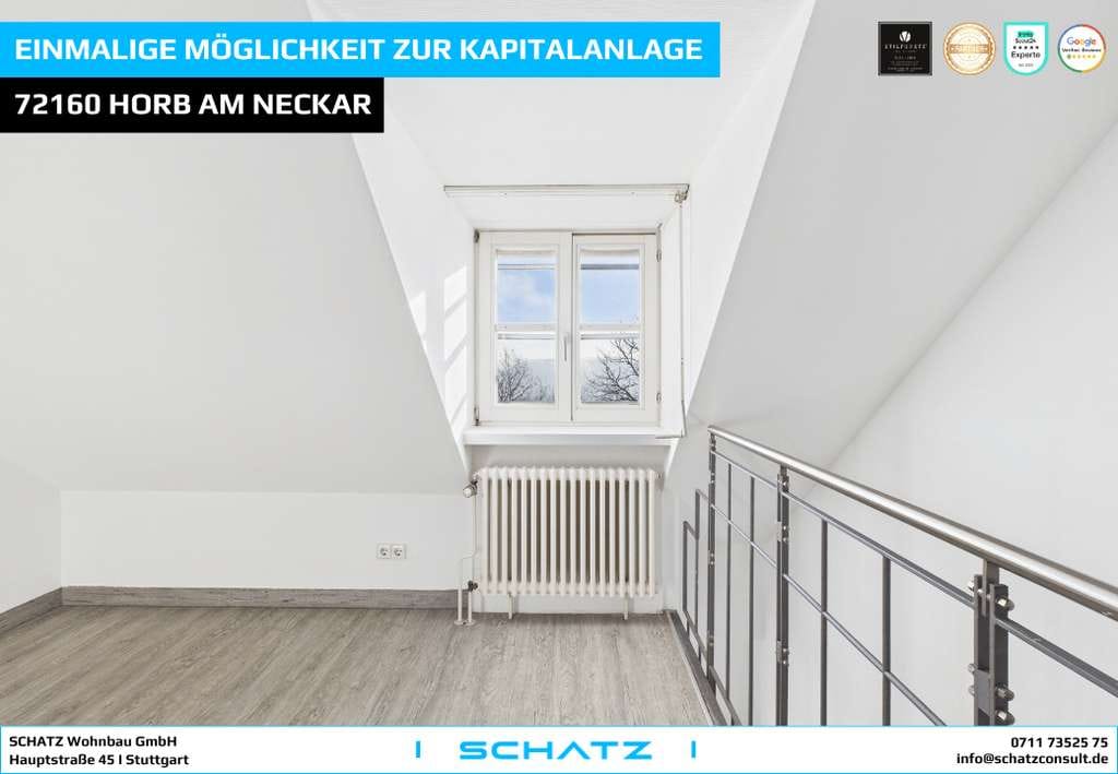Immobilie in Horb am Neckar - TOP-KAPITALANLAGE | 7,1% RENDITE | MODERNE 2-ZIMMER-MAISONETTE | ATTRAKTIVE AFA - Bild 0