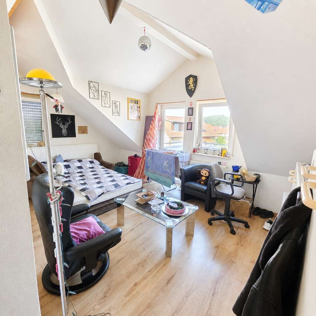 Immobilie in Sinsheim - Vermietete 1-Zimmerwohnung im DG mit Balkon!!! - Bild 0