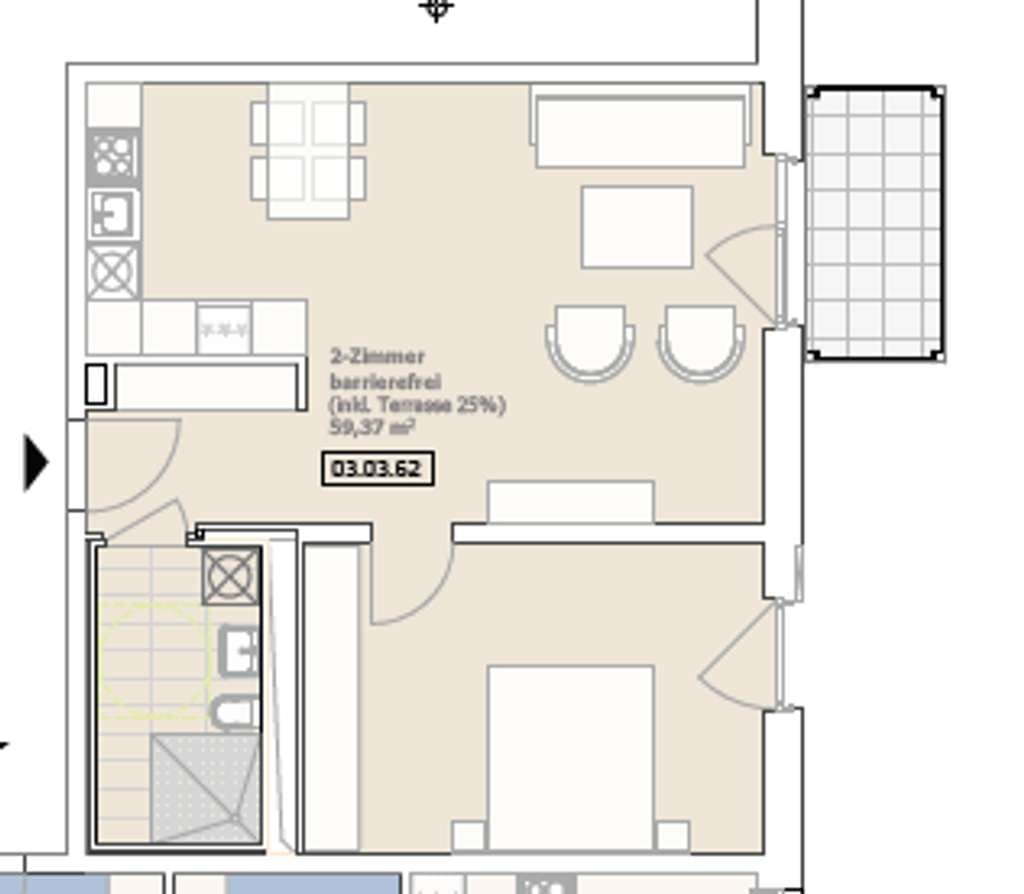 Immobilie in Neckarzimmern - Kapitalanlage: bis zu 6,5 % Rendite & 50 % Förderung – 2-Zimmer mit  Balkon - Bild 1