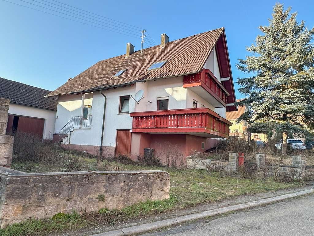 Immobilie in Krautheim - Flexibles Zuhause mit Platz für zwei Generationen! - Bild 0