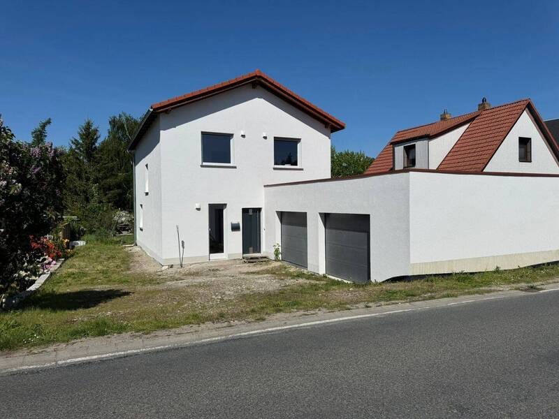 Immobilie in Nünchritz - Neu gebautes Einfamilienwohnhaus im beliebten Tourismusgebiet der sächsischen Weinstraße des Elbtales - Bild 0