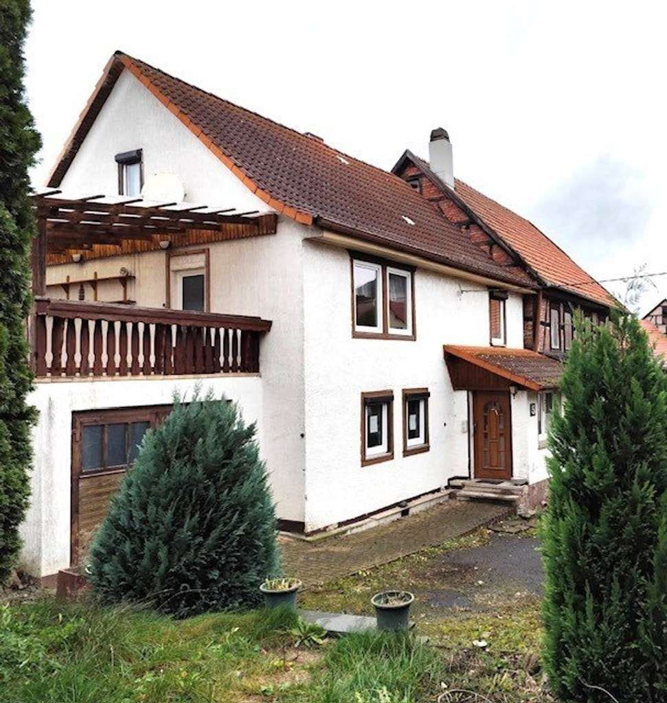 Immobilie in Erbenhausen - Erbenhausen, EFH + Nebengeb. - Bild 0