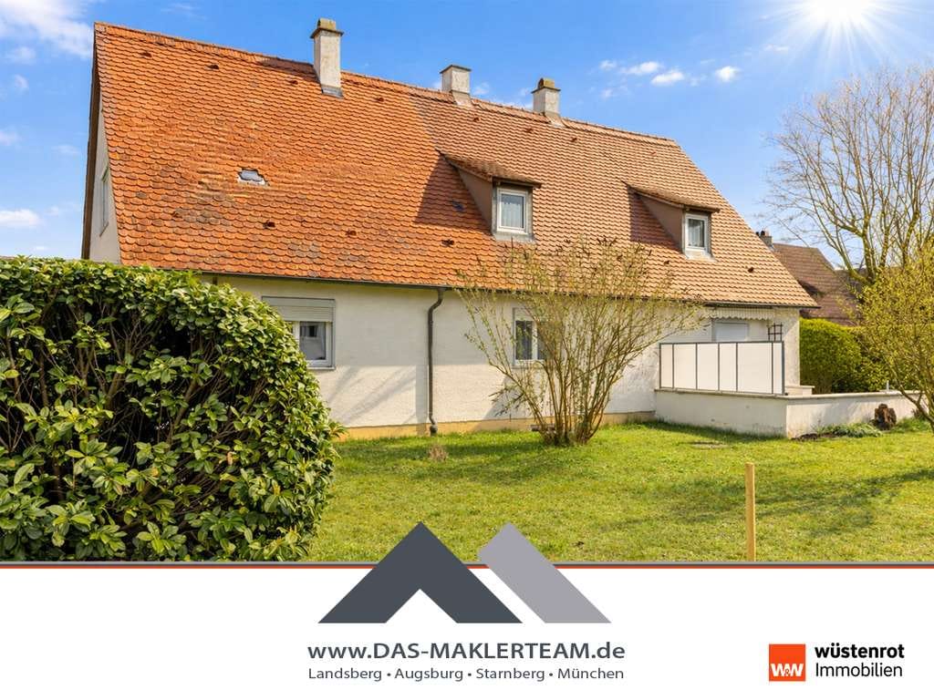 Immobilie in Landsberg am Lech - Familienidyll in Landsberg - Großzügiges Haus mit Potenzial in toller Wohnlage - Bild 0