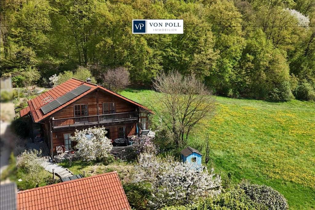 Immobilie in Haiming - Wohnen im Einklang mit der Natur – Traumhaftes Holzhaus mit Alpenblick - Bild 0