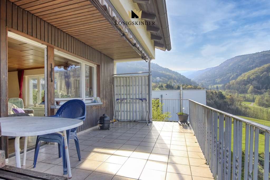 Immobilie in Lauf - Mehr Blick geht nicht – Ein-/Zweifamilienhaus mit Panorama übers Rheintal - Bild 2