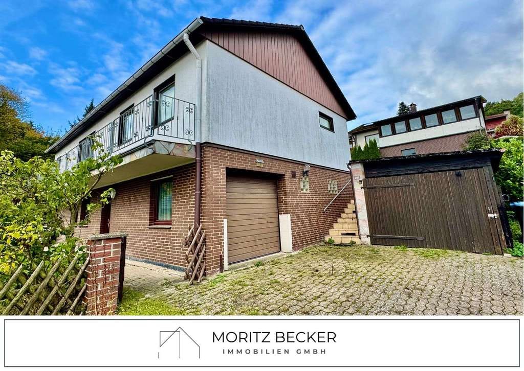 Immobilie in Salzhemmendorf - Haus in Osterwald mit traumhafter Fernsicht - Natur & ruhige Lage - Bild 1