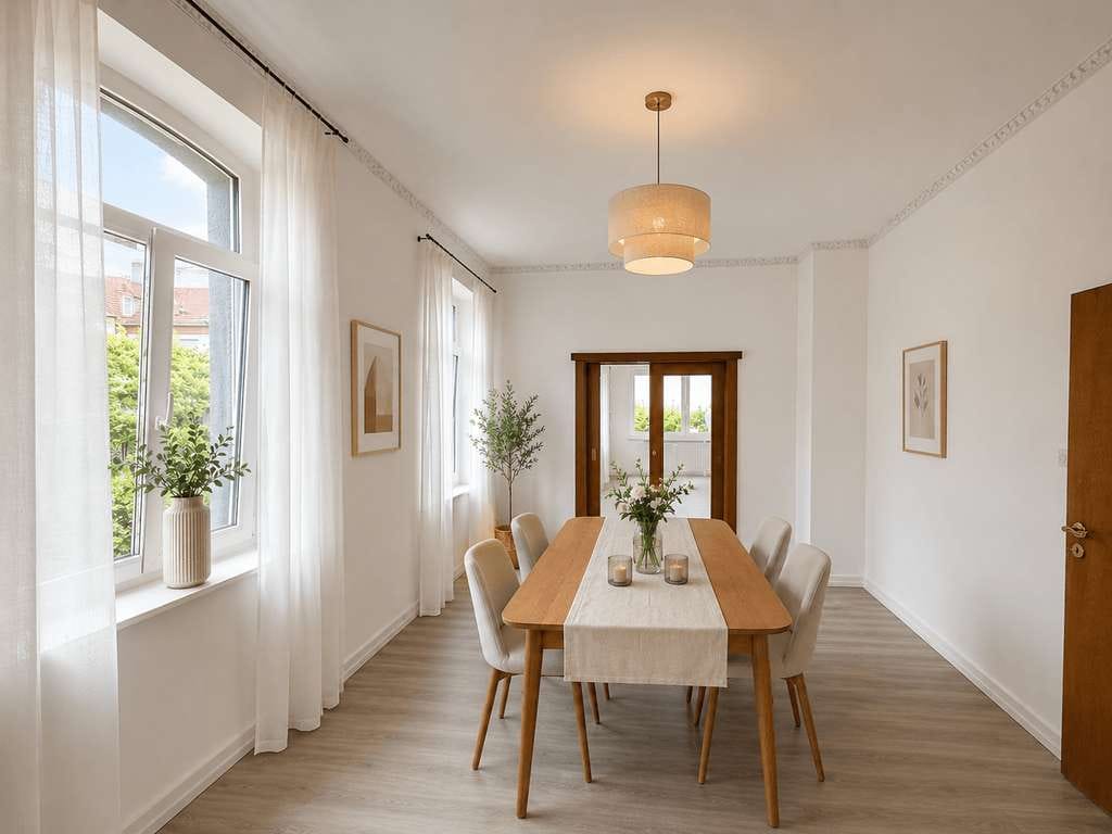 Immobilie in Hofheim am Taunus - Großzügig + Modernisiert: Hochparterre Wohnung +Hobby-Keller, Doppelgarage & Garten - Bild 2