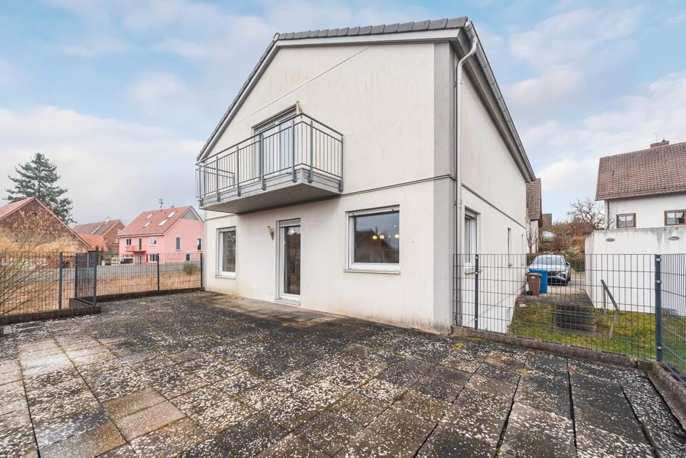Immobilie in Mehlingen - Modernes Fertighaus mit großem Grundstück, Garage & viel Platz - Bild 0