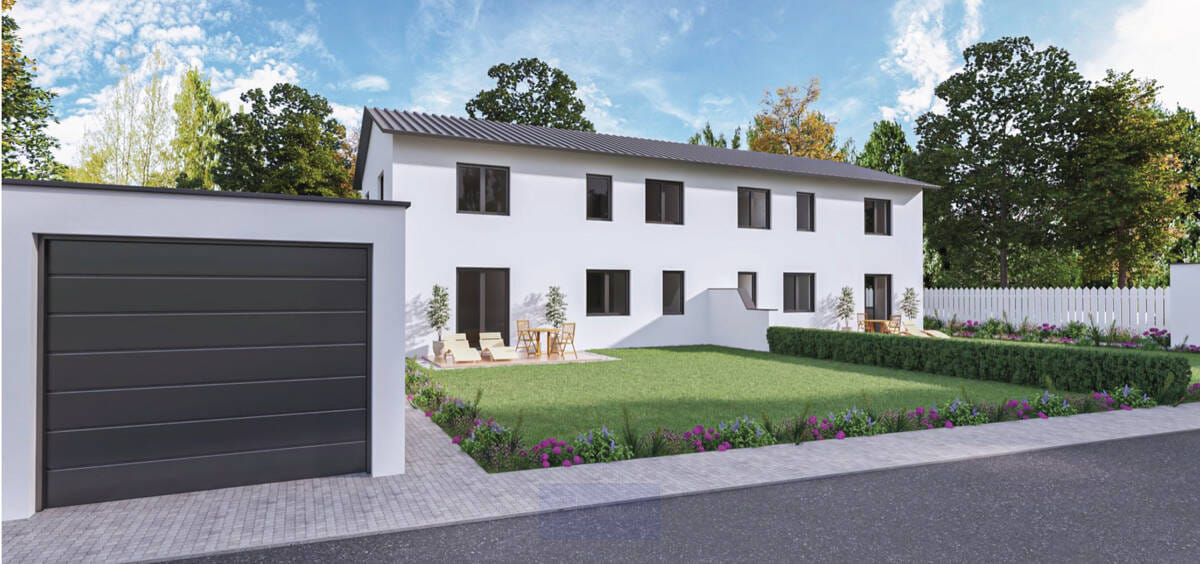 Immobilie in Gremsdorf - GROSSZÜGIGE KFW 55 DOPPELHAUSHÄLFTE MIT BAUGENEHMIGUNG - BAUSTART SOFORT - INKL. 465 m² GRUNDSTÜCK - Bild 2