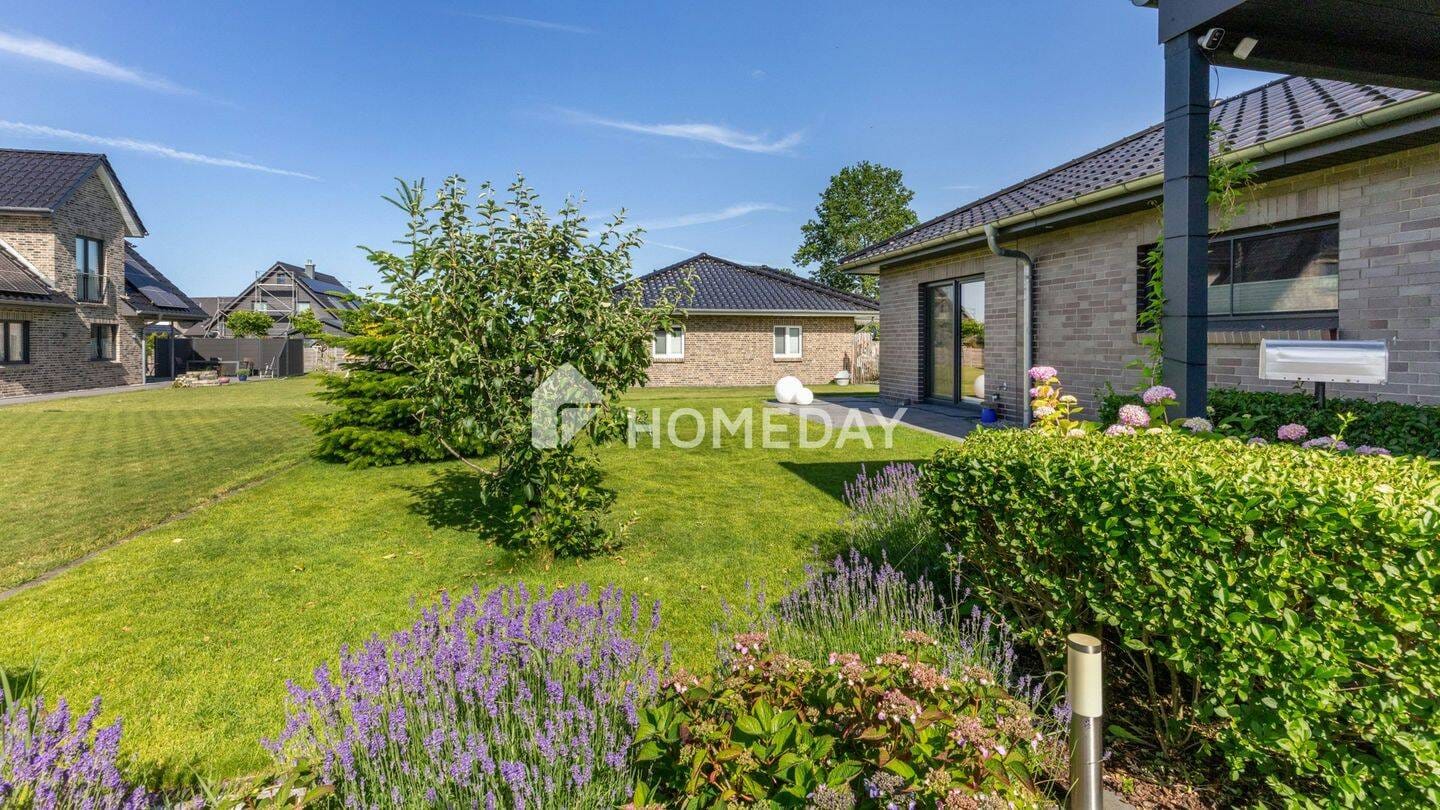 Immobilie in Wanderup - Wohnkomfort auf einer Ebene! Moderner Bungalow mit hochwertiger Ausstattung auf 134 m² Wohnfläche - Bild 1