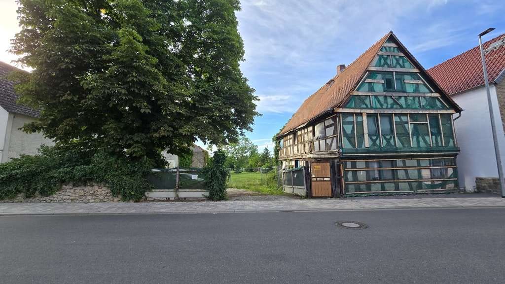 Immobilie in Biebesheim - Denkmalgeschützes Fachwerkhaus mit großen Grundstück - Bild 0