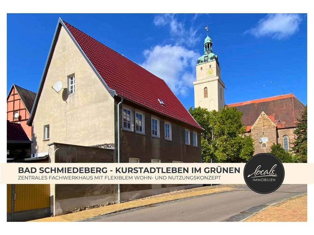 Immobilie in Bad Schmiedeberg - Historisches, saniertes Fachwerkhaus in Bad Schmiedeberg – nutzbar als Ein- oder Zweifamilienhaus - Bild 0