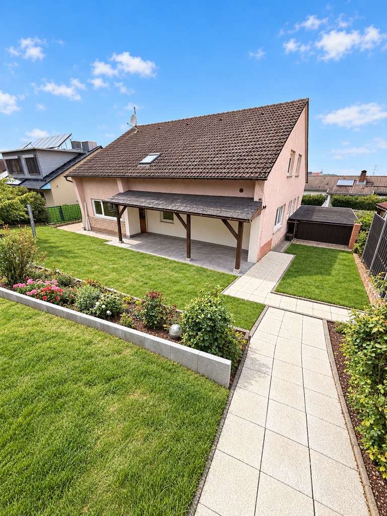 Immobilie in Groß-Umstadt - Provisionsfrei! Großzügiges Ein-/Zweifamilienhaus mit Garage & Garten in Klein-Umstadt - Bild 0