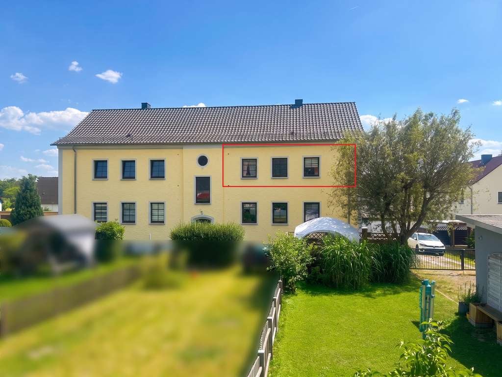 Immobilie in Schlöben - Gartenparadies trifft Wohntraum: Großzügige 4-Raum-Wohnung nahe Jena - Bild 1