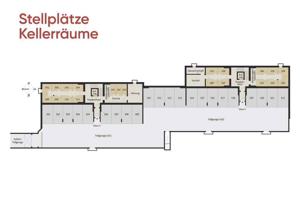 Immobilie in Westhausen - Whg 205 - 3 Zimmer Wohnung im 1. Obergeschoss | energieeffizient | förderungsfähig | wertbeständig - Bild 4