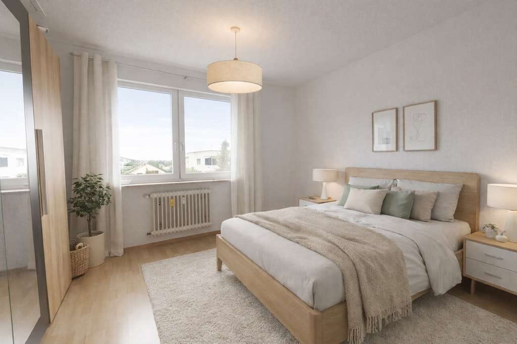 Immobilie in Neuenburg am Rhein - BRUMANI | Helle 2-Zimmer-Wohnung mit Balkon in angenehmer Wohnlage von Neuenburg - Bild 3