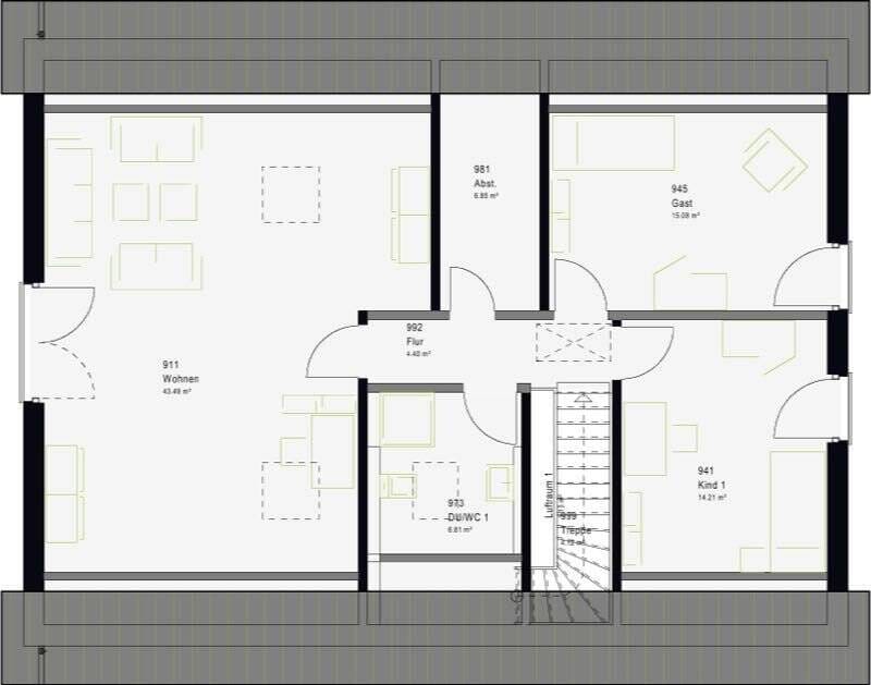 Immobilie in Linsengericht - Das LifeStyle 20.01 S: 210 m², drei Bäder und eine 49-m²-Etage extra - Wohnen mit Reserve - Bild 2