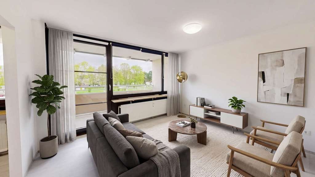 Immobilie in Ingolstadt - Einziehen oder investieren – 1-Zimmer-Wohnung mit Balkon - Bild 1