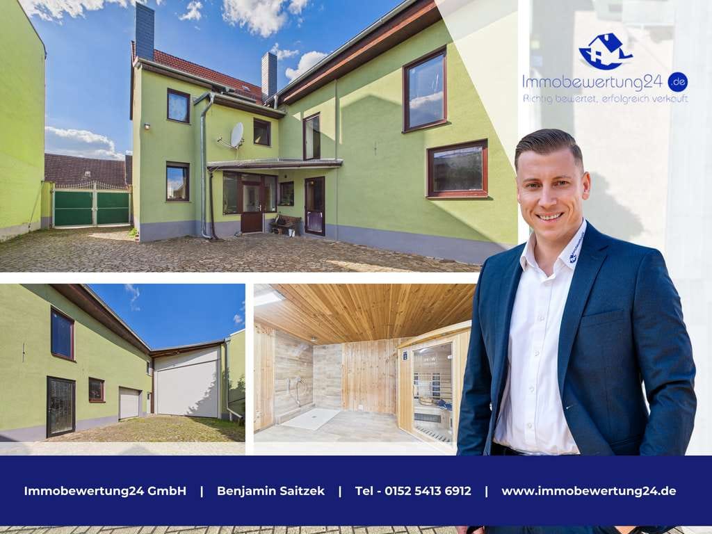 Immobilie in Calbe (Saale) - Platz für Lebensträume!! Haus mit Garage, Sauna und Ausbaureserve! - Bild 0