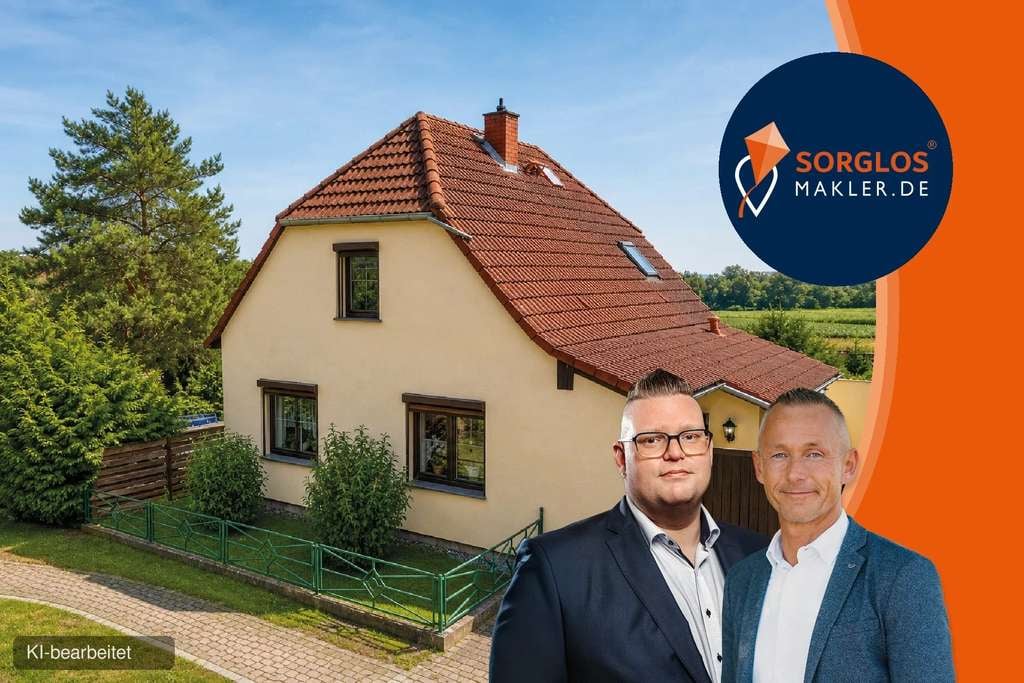 Immobilie in Ausleben - Modernisiertes Einfamilienhaus mit Wintergarten und Doppelgarage - Bild 0