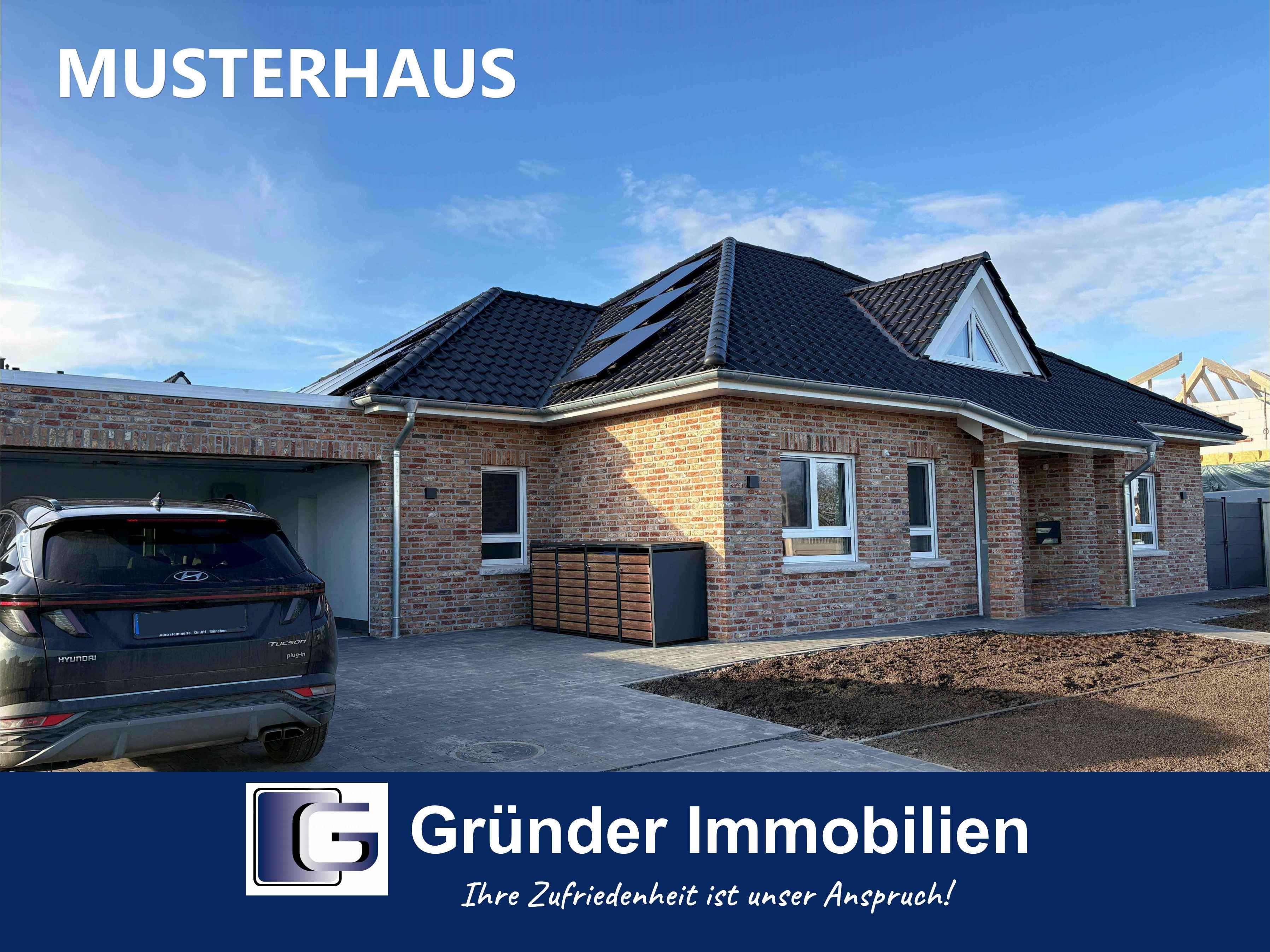 Immobilie in Geeste - Zukunftssicher wohnen – klimafreundlicher moderner Neubau-Walmdachbungalow - Bild 0