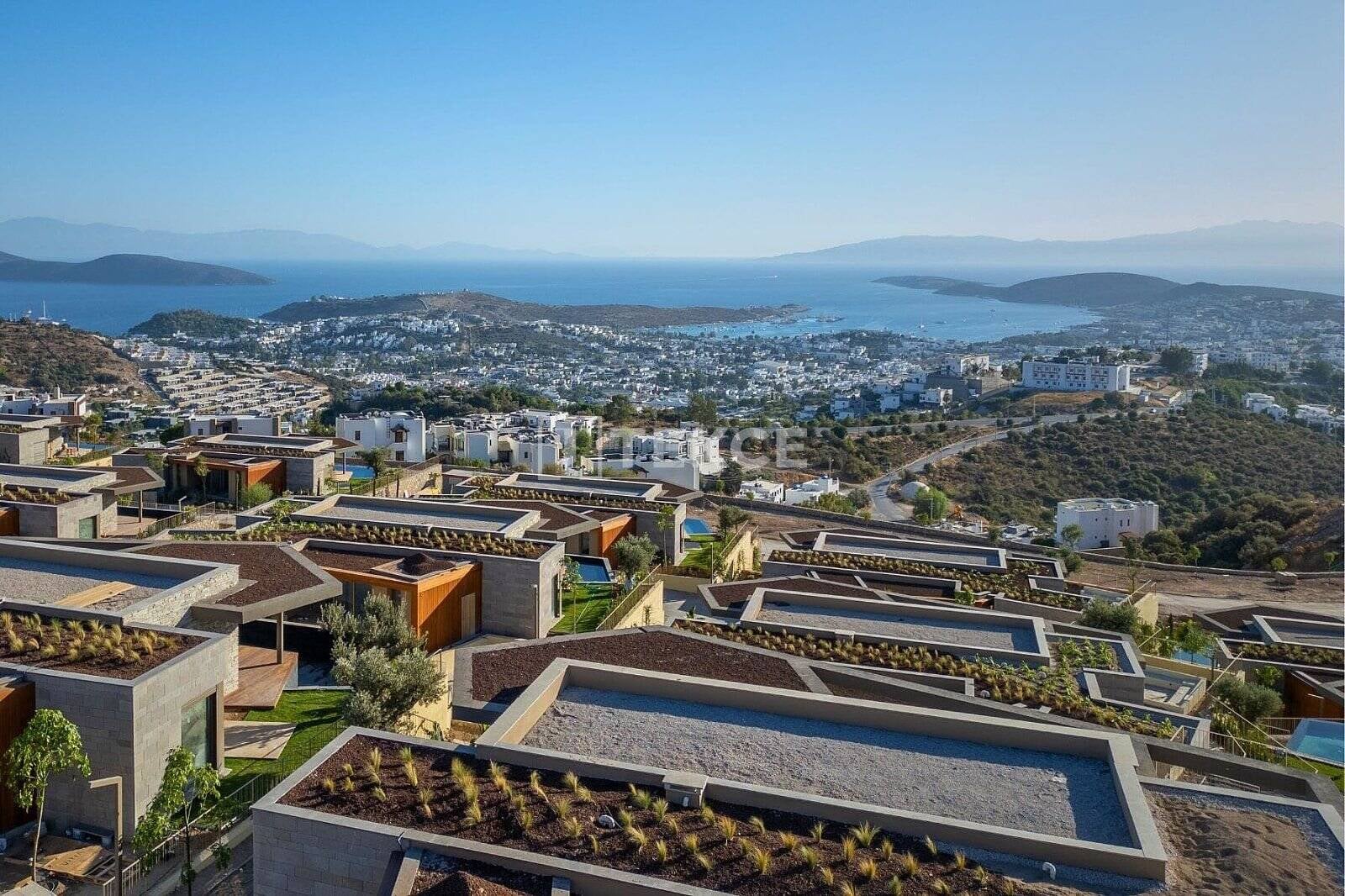 Immobilie in Lünne - Freistehende Villen mit Swimmingpools im Zentrum von Bodrum - Bild 3