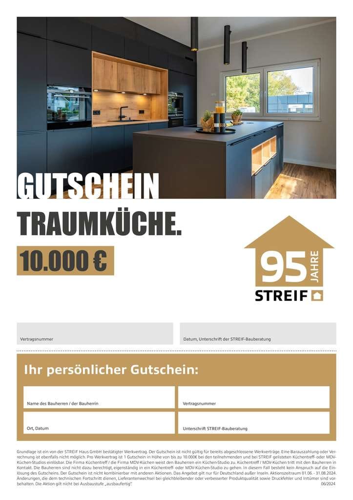 Immobilie in Ottobeuren - Jubi Spezial "DHH" -OHNE GRUNDSTÜCK- Lieferung in 6 M + 10 TSD Aktionsgutschein - Bild 3