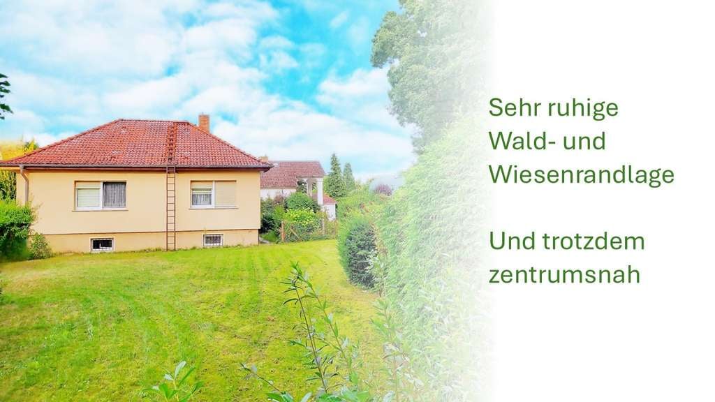 Immobilie in Torgelow - Einfamilienhaus,  Waldrandlage und zentrumsnah in Torgelow - Bild 0