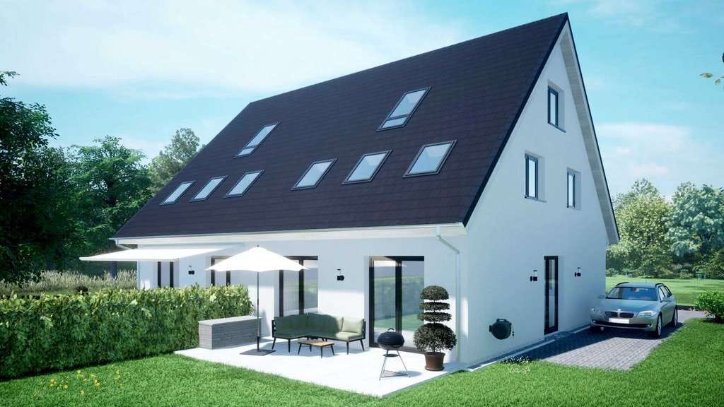 Immobilie in Rostock - Haus, Doppelhaushälfte Neubau in Top Lage mit viel Platz auch als KFW 40 erhältlich - Bild 2