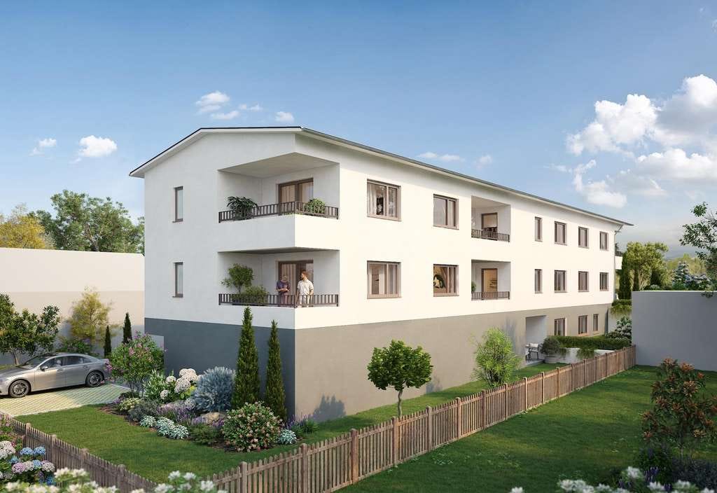 Immobilie in Auerbach - Neubau MFH nähe Hengersberg , KFW 55 Standard, KFW Darlehen verfügbar - Bild 1