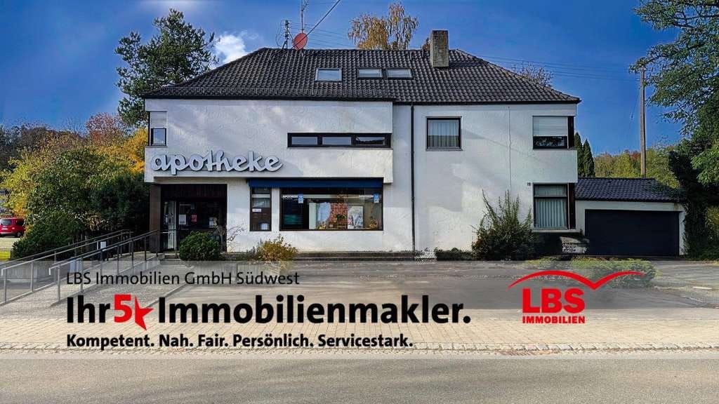 Immobilie in Eberhardzell - Charmantes Wohn- und Geschäftshaus in idyllischer Umgebung
 - Bild 0