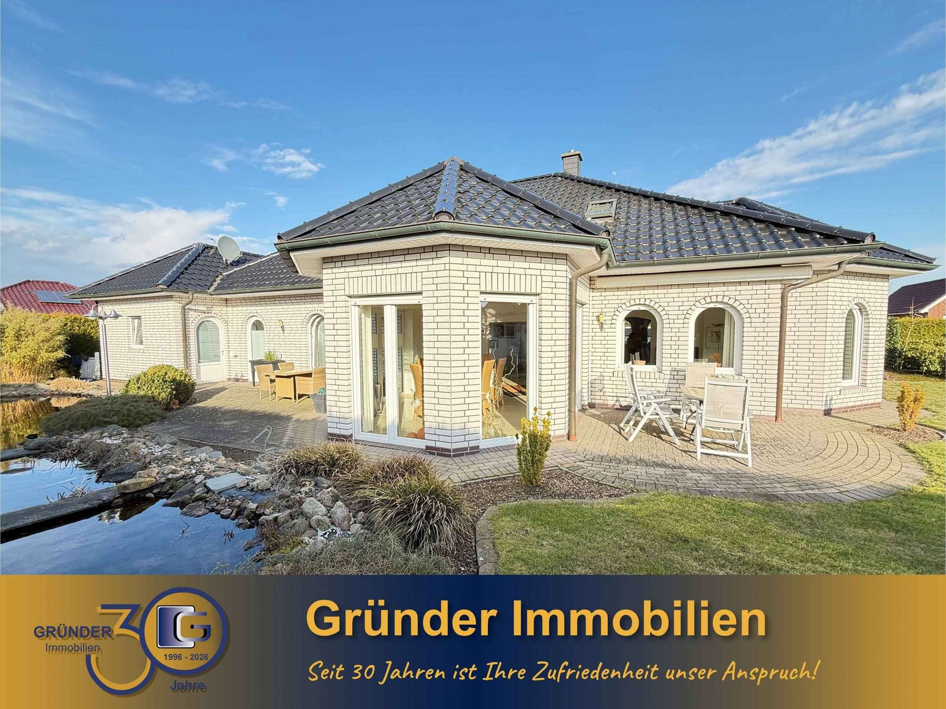 Immobilie in Herzlake - Provisionsfrei für Käufer! Stilvolle Eleganz trifft Wohnqualität – Ihr Traum-Bungalow - Bild 0
