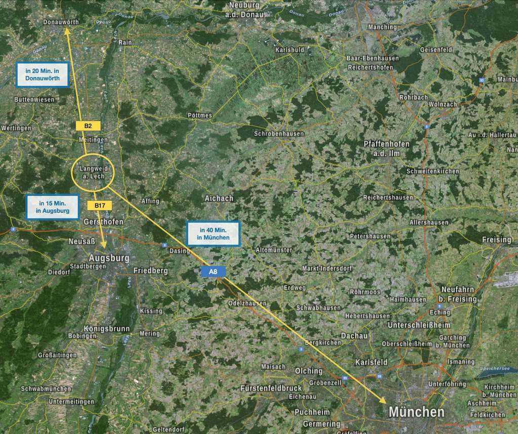 Immobilie in Langweid am Lech - Neubau Langweid am Lech: Doppelhaushälfte inkl. Home-Office Keller | Energie A+ | Festpreis sichern - Bild 4