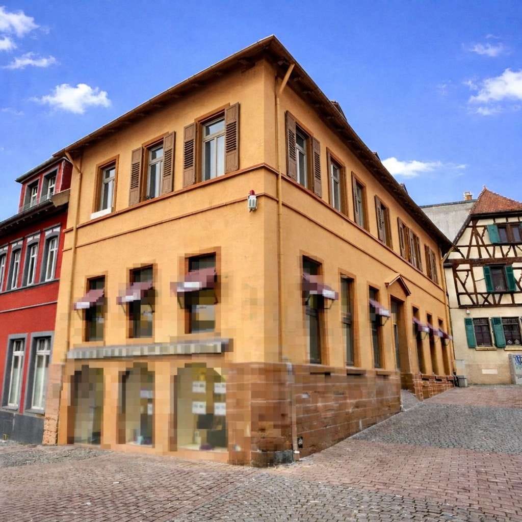 Immobilie in Wiesloch - GLOBAL INVEST SINSHEIM | Stilvoll wohnen im Altbau-zwei Wohnungen in begehrter Innenstadtlage - Bild 1